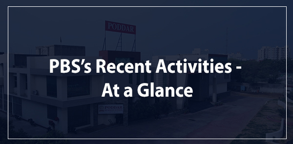 PBS’s Recent Activities - At a Glance