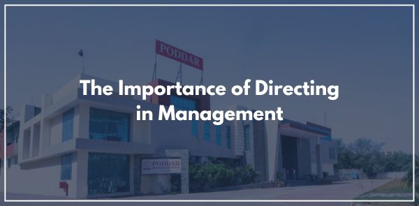 The Importance of Directing in Management