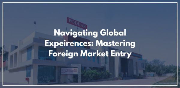 Navigating Global Expeirences Mastering Foreign Market Entry
