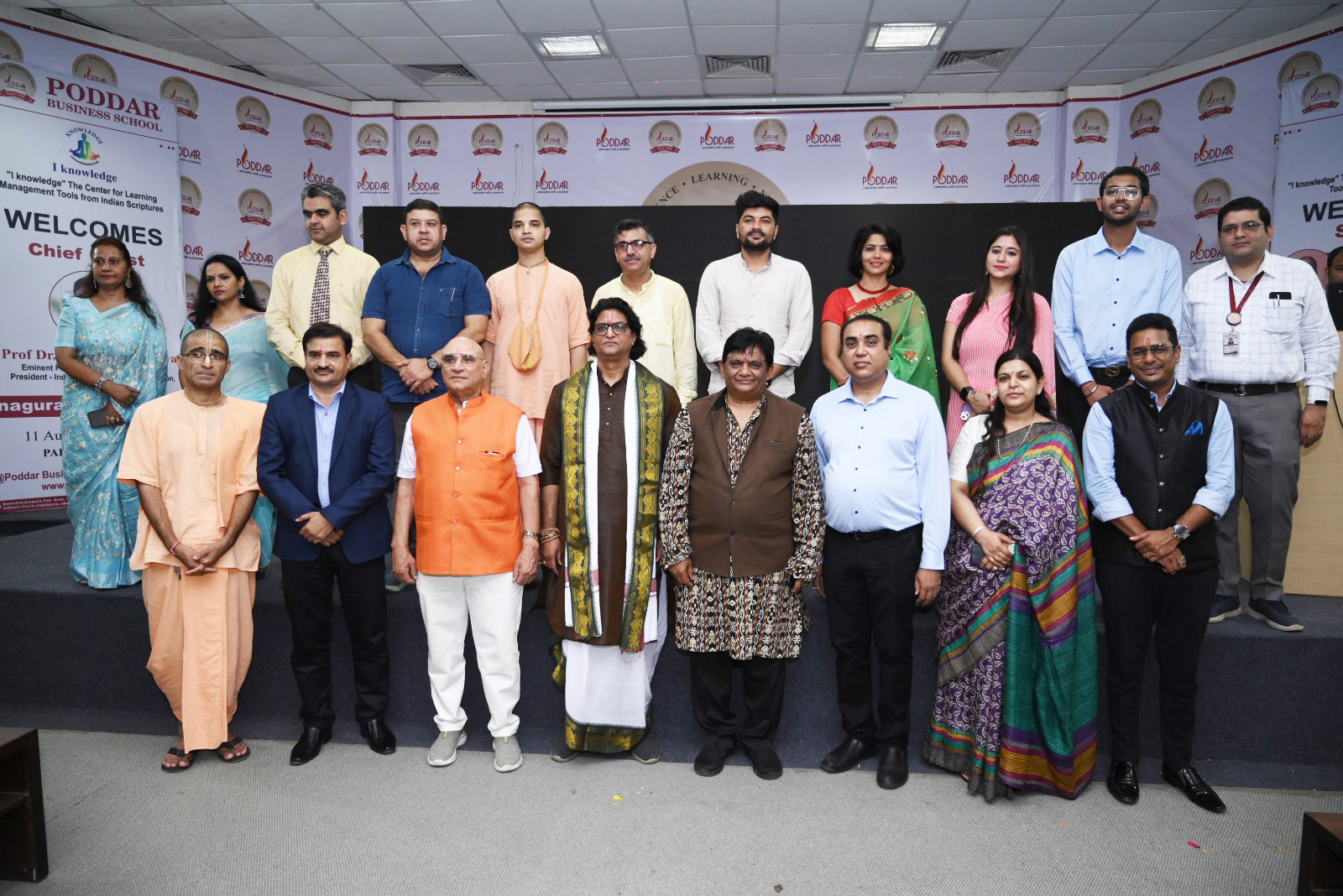 Poddar Group of Institutions inaugurated 'I-Knowledge - The Centre for Learning Manage Tools from Indian Scriptures
