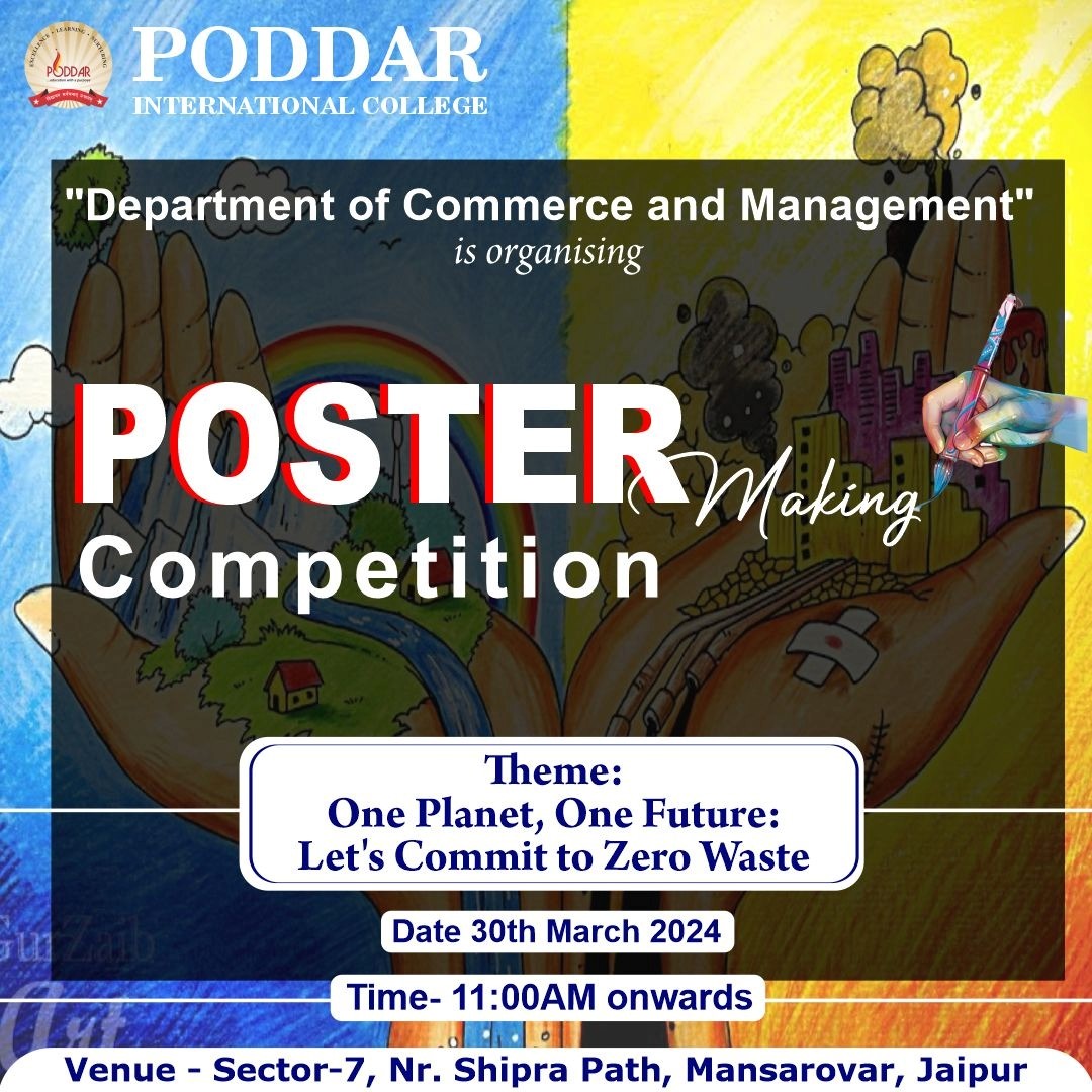 Poster Making Competition (International Day of Zero Waste)