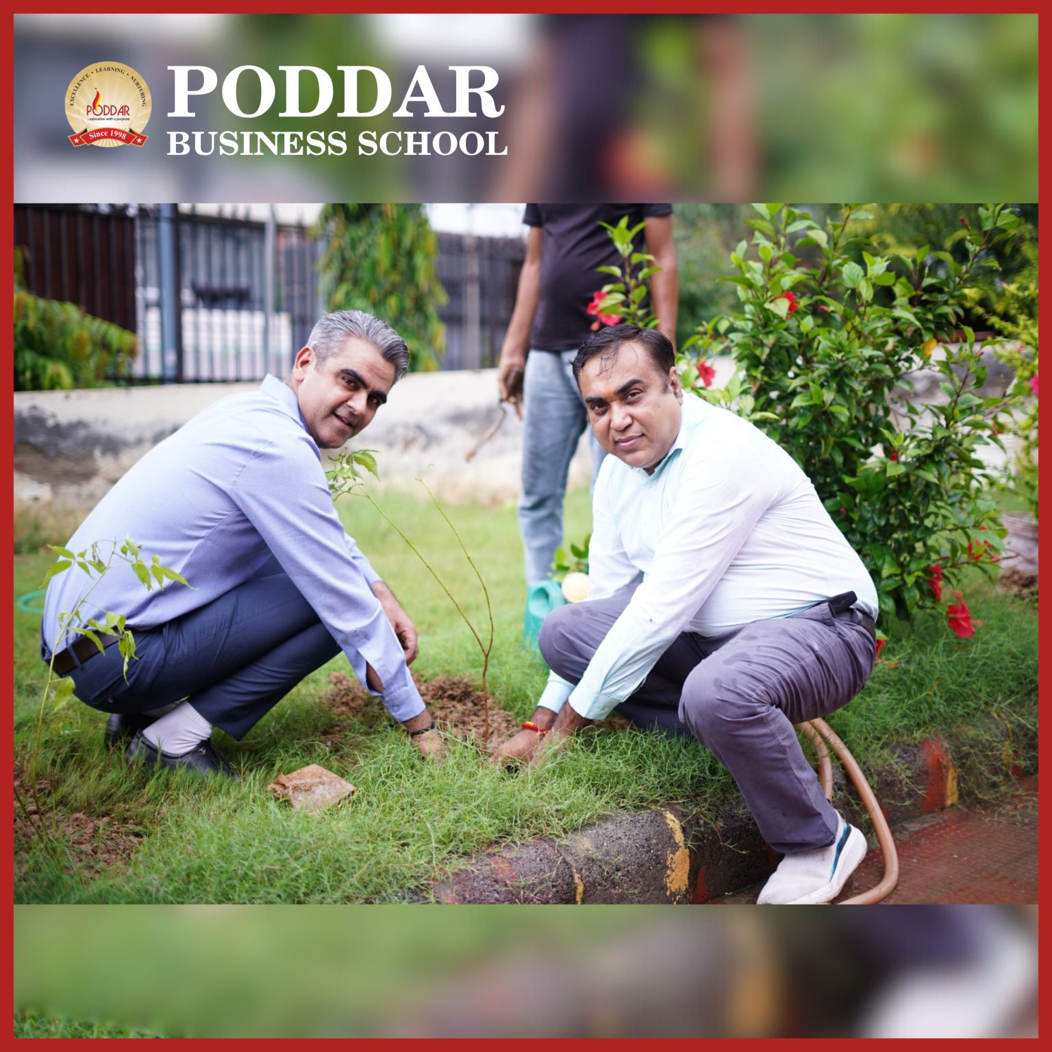 "Plantation Program" at the Poddar Business School campus