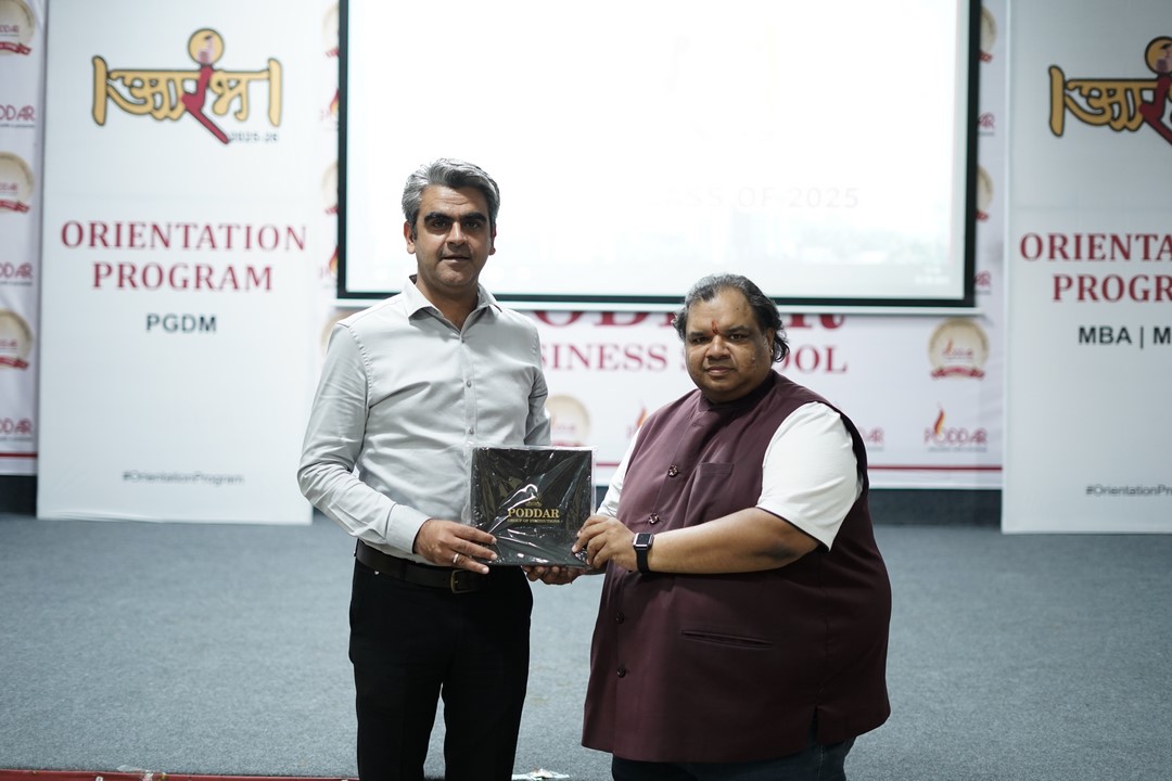 Day 5 Orientation Program “Aarambh 2025”: Poddar Business School and Poddar Management and Technical Campus
