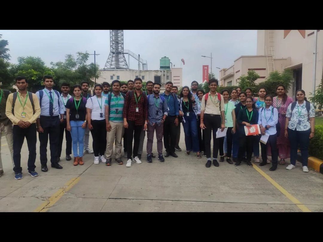 An industrial visit for Commerce & Management Students