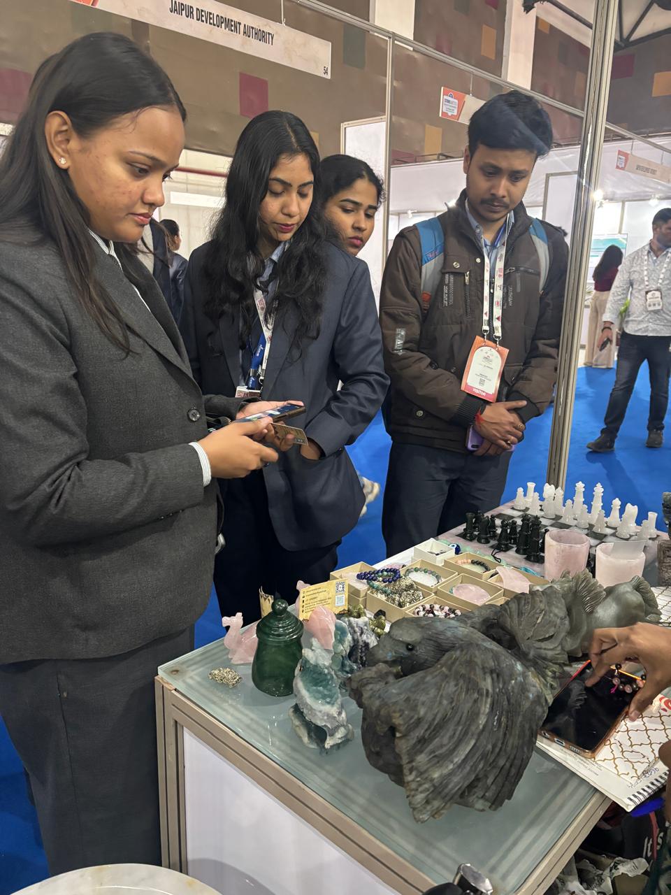 An industrial visit for Commerce & Management Students