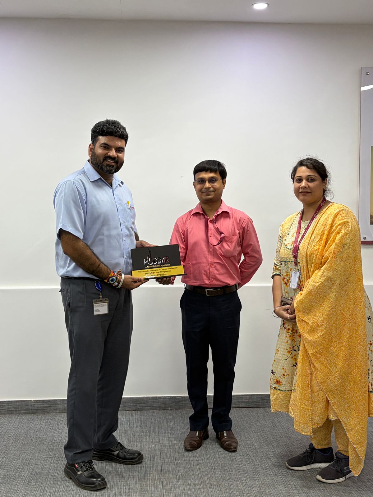 An industrial visit for Commerce & Management Students