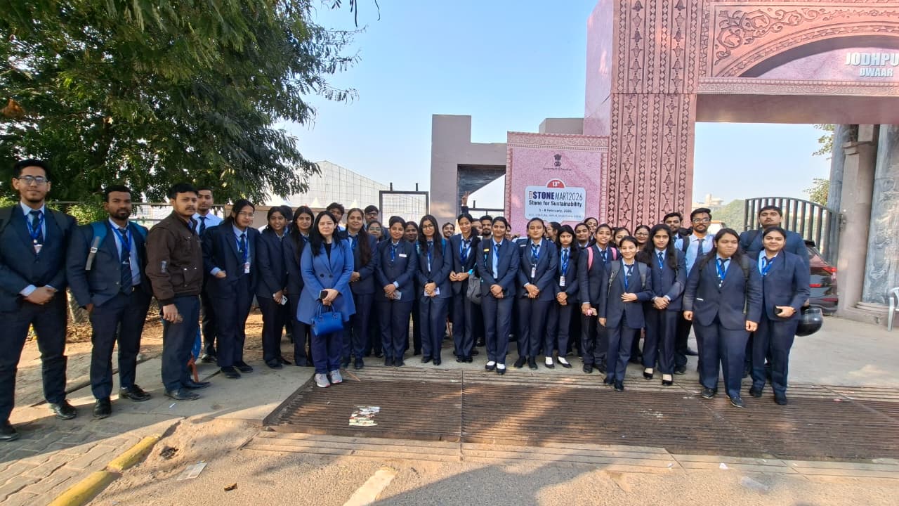 An industrial visit for Commerce & Management Students