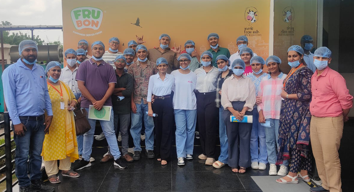 B.Com and BBA Students  Industrial Visit to Frubon
