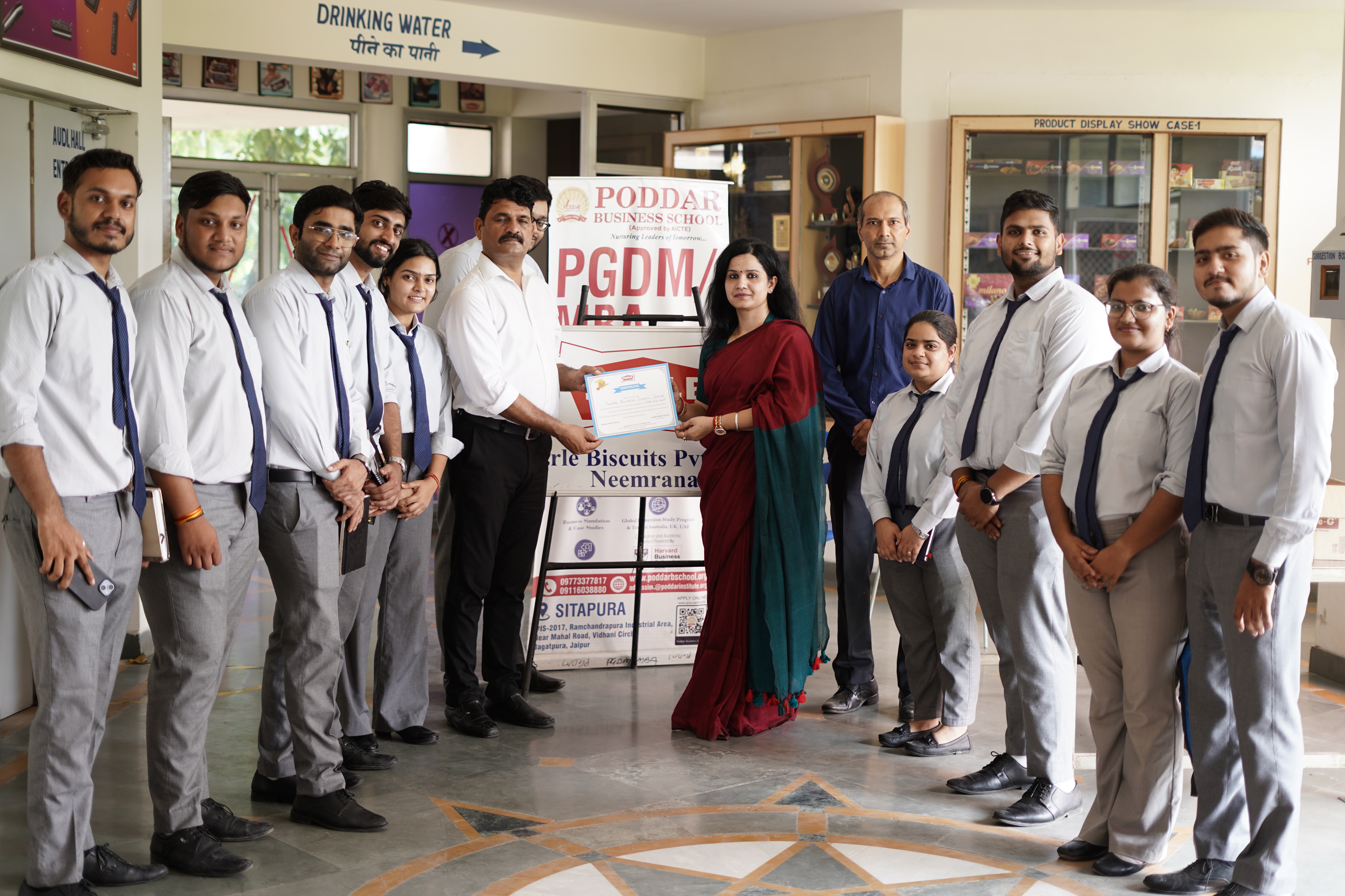 Industrial visit Parle, Neemrana