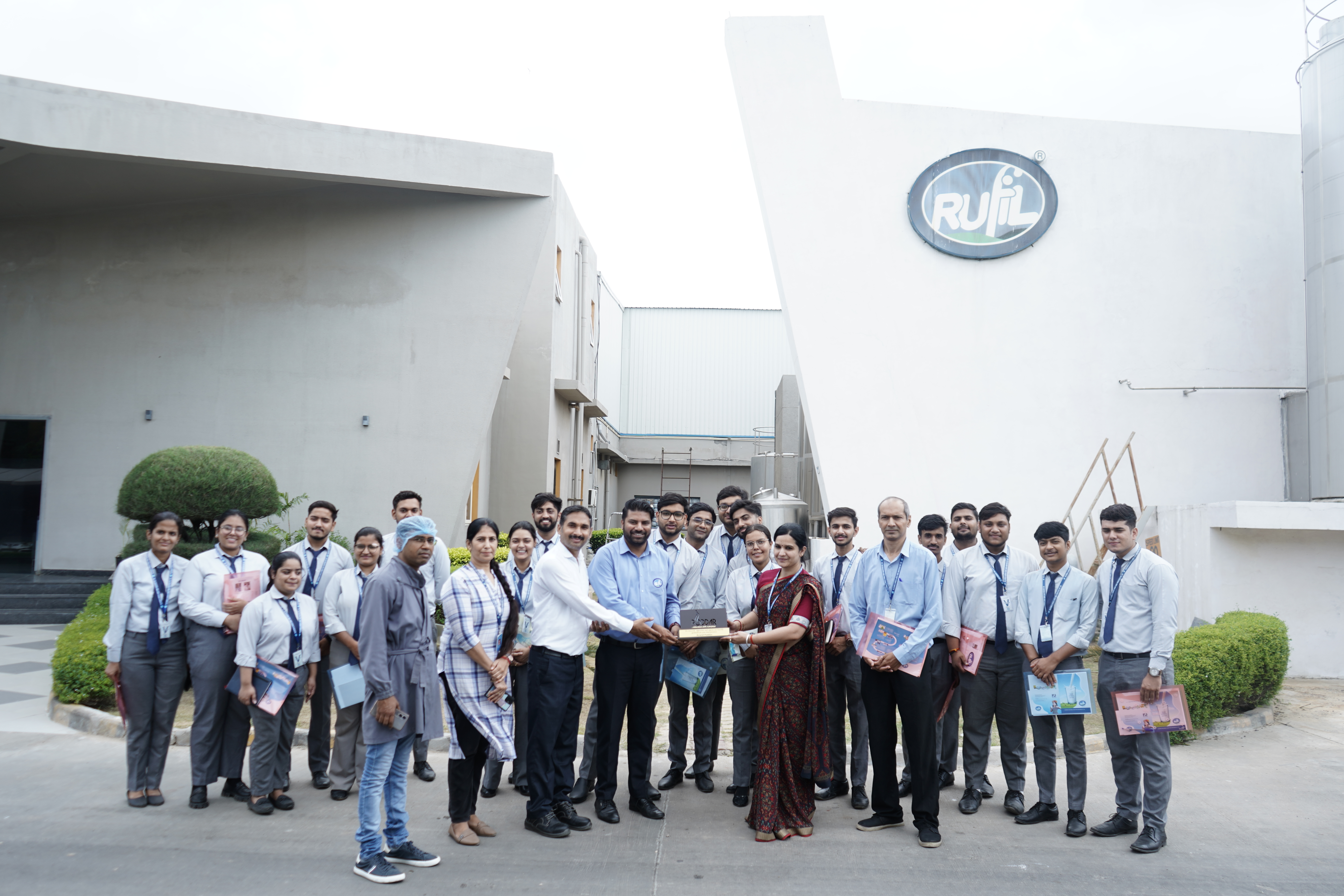 Industrial visit to Rufil (Zara Hatke) for PGDM T-3 students