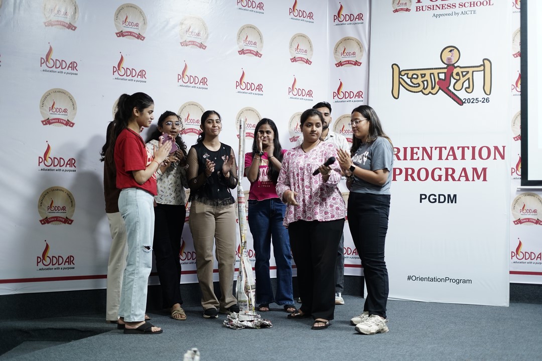 Day 5 Orientation Program “Aarambh 2025”: Poddar Business School and Poddar Management and Technical Campus