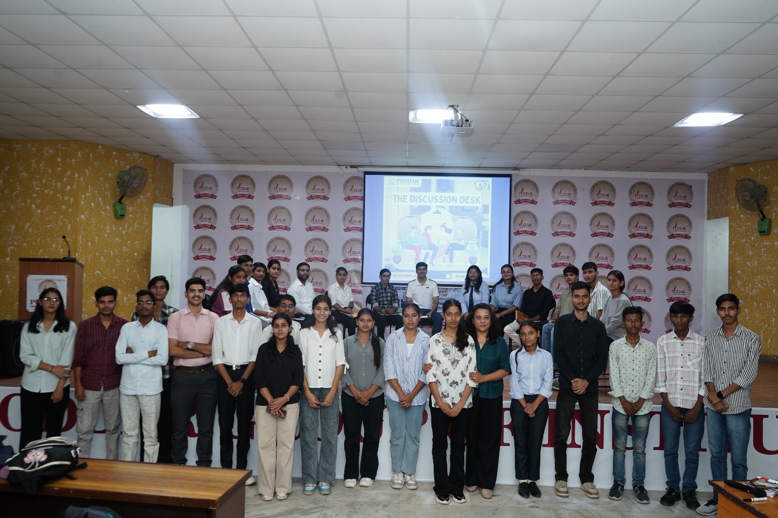 The Discussion Desk, a group discussion