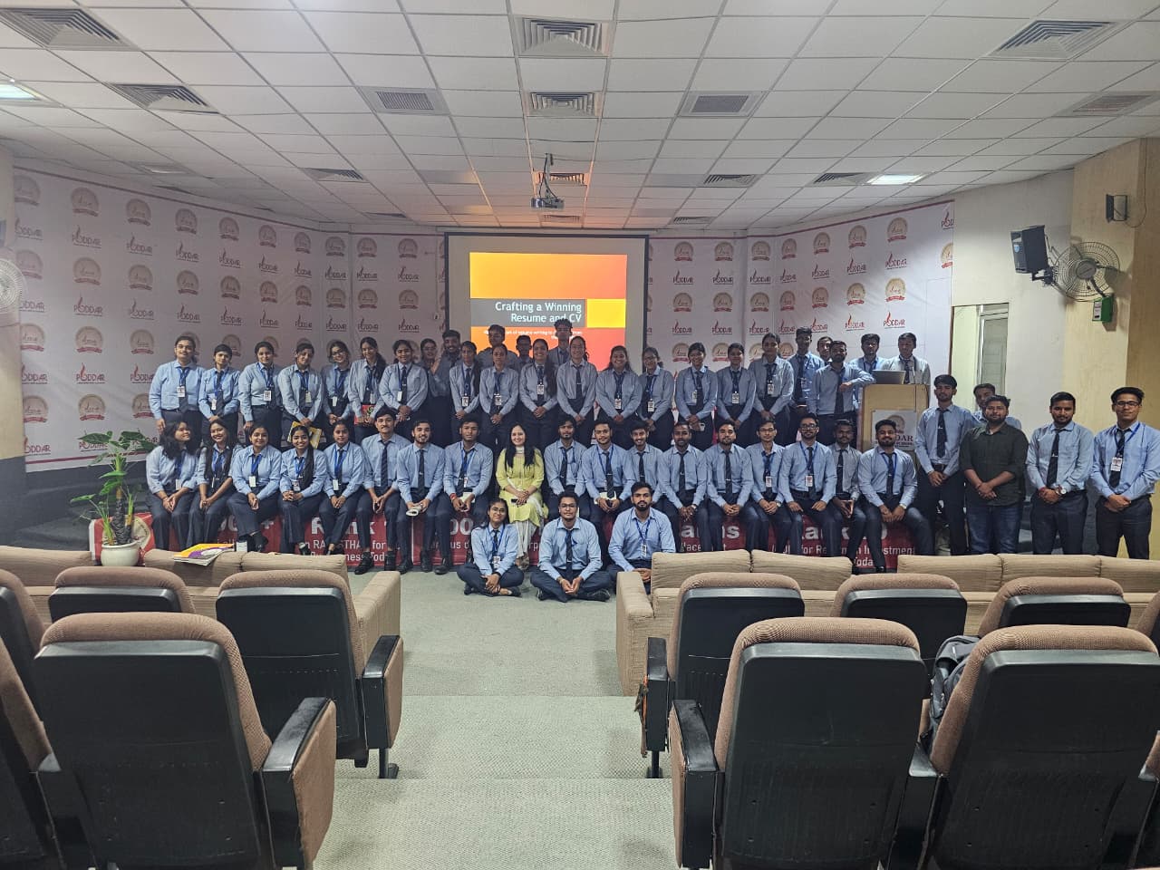 Resume Building Session for MBA Semester I Students