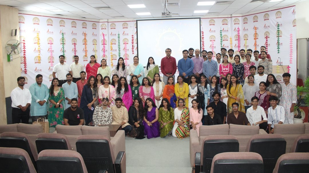 Diwali Celebration at Poddar Business School aimed to promote cultural harmony, creativity, and community bonding