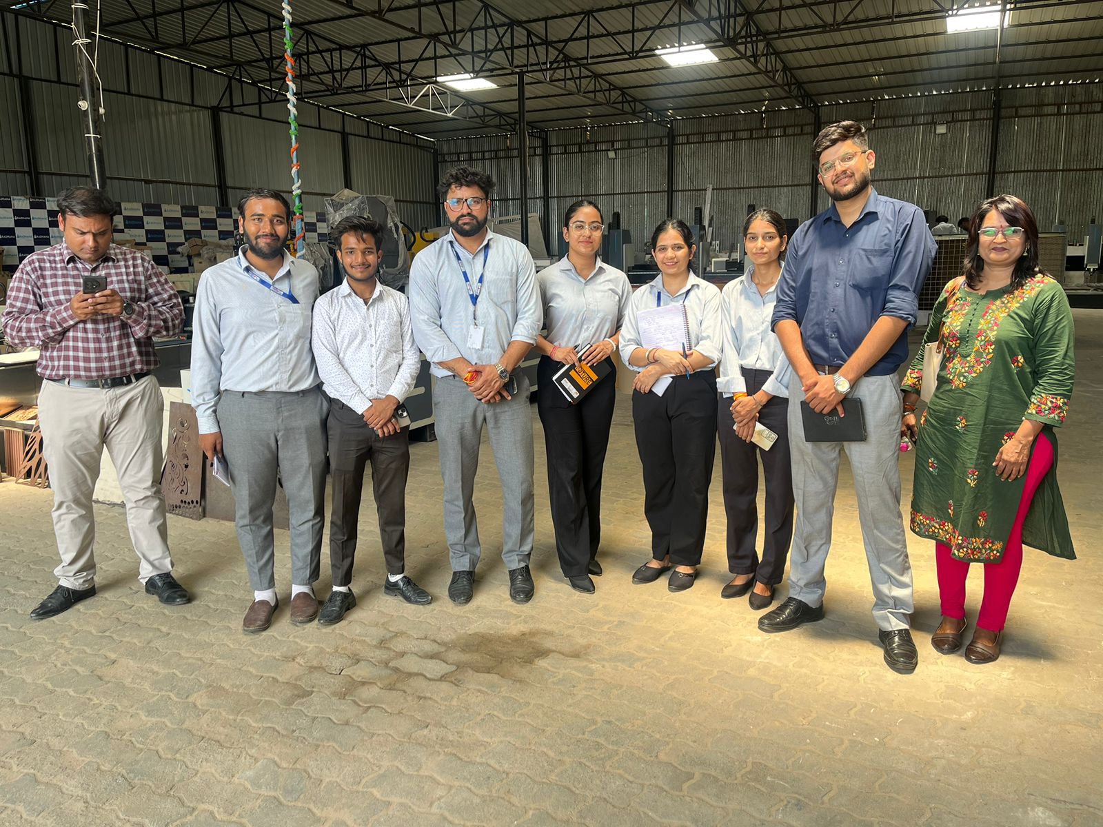 Industrial Visit to Aradhana Technology Systems