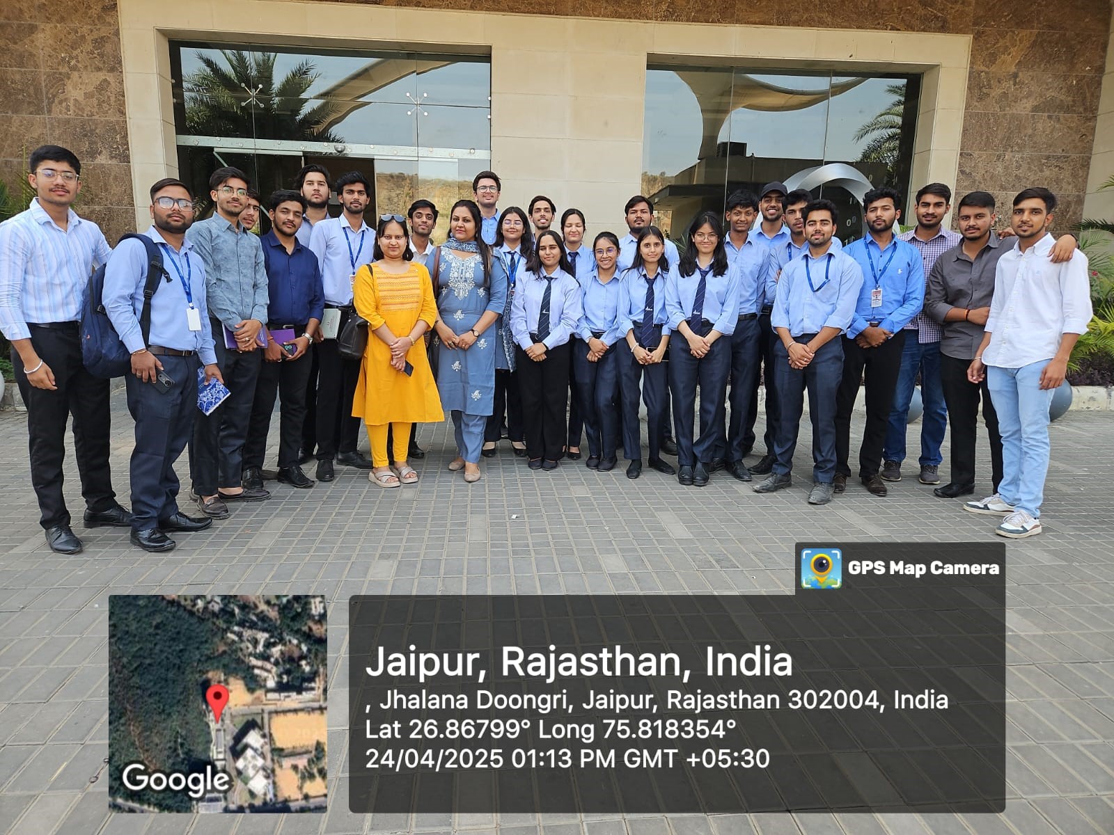 Industrial Visit to “Bhamashah Techno-Hub”
