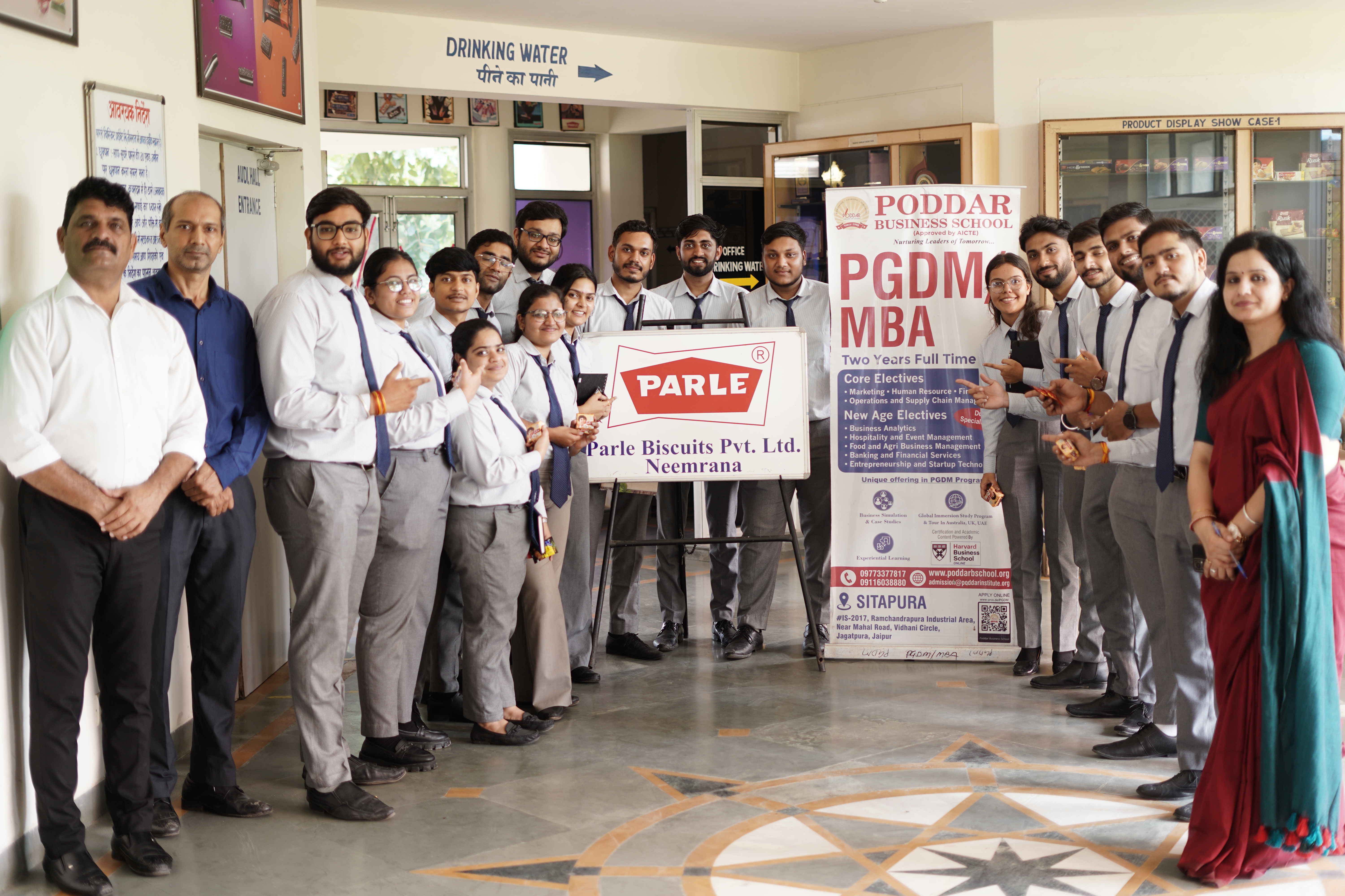 Industrial visit PARLE, Neemrana