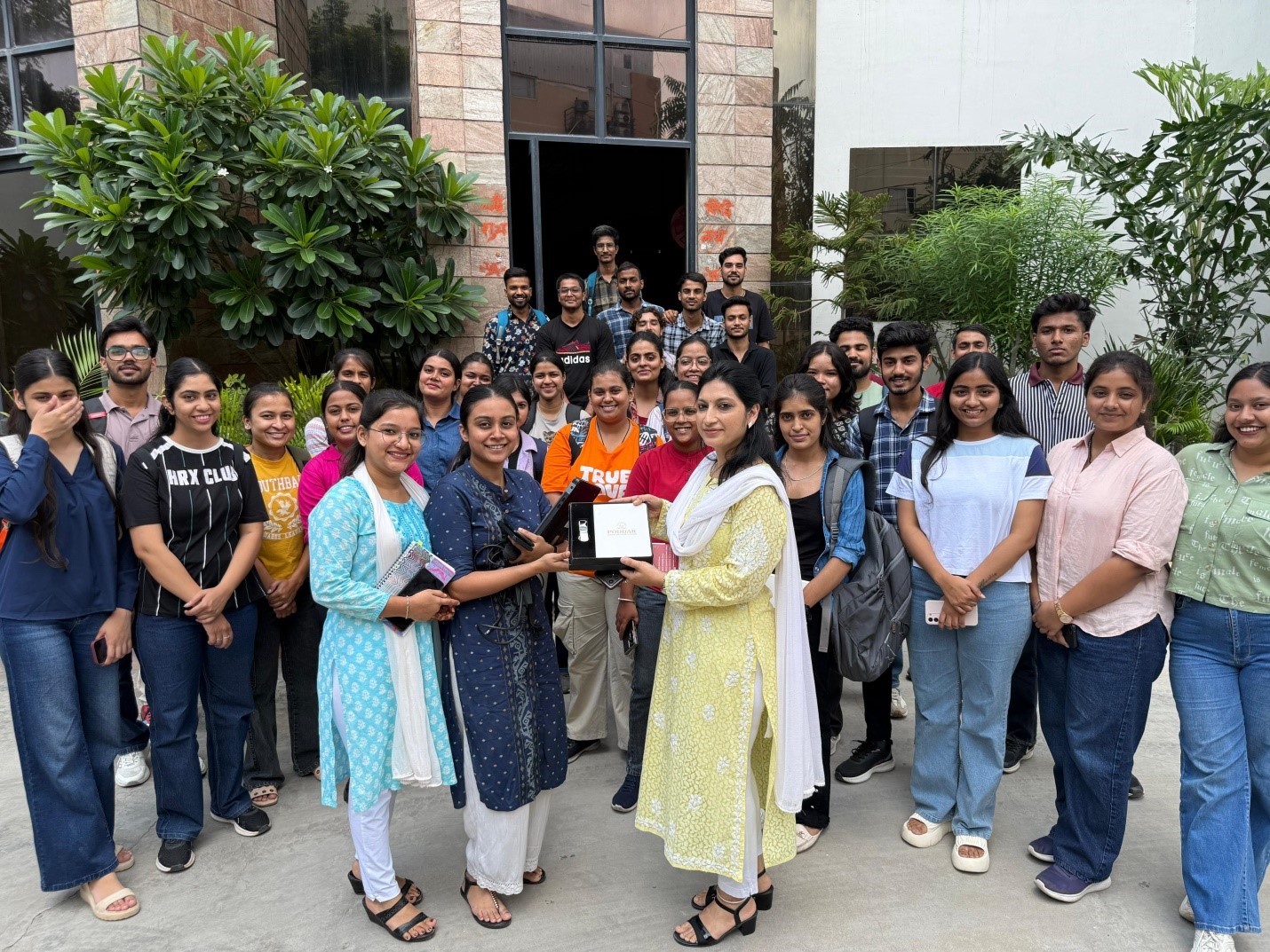 MBA students Industrial Visit to Jaipur Rugs